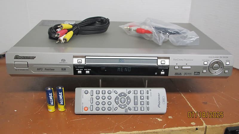 pioneer dv 563 a
