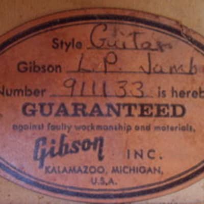 Gibson LES PAUL JUMBO 1969 image 10