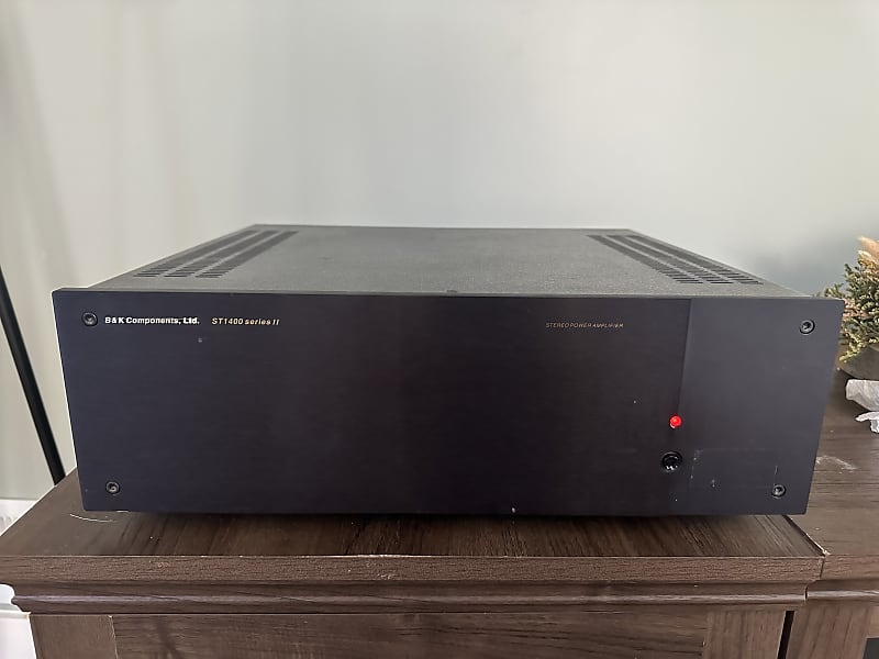 B&amp;K Components ST 1400 Series II - Stereo Power Amplifier - Fully Tested Working  			