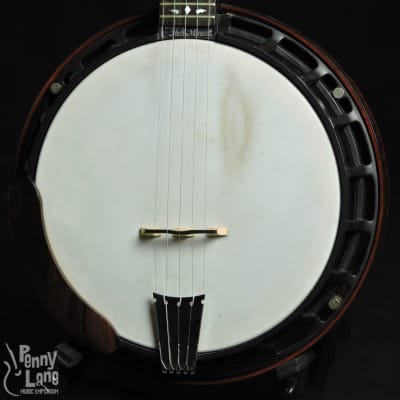 Nechville Diamond Blossom Maple Phantom 5 String Resonator Banjo with Case - 2012 image 3