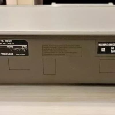 VINTAGE HITACHI TAPE DECK/RECORDER/MADE IN JAPAN image 7