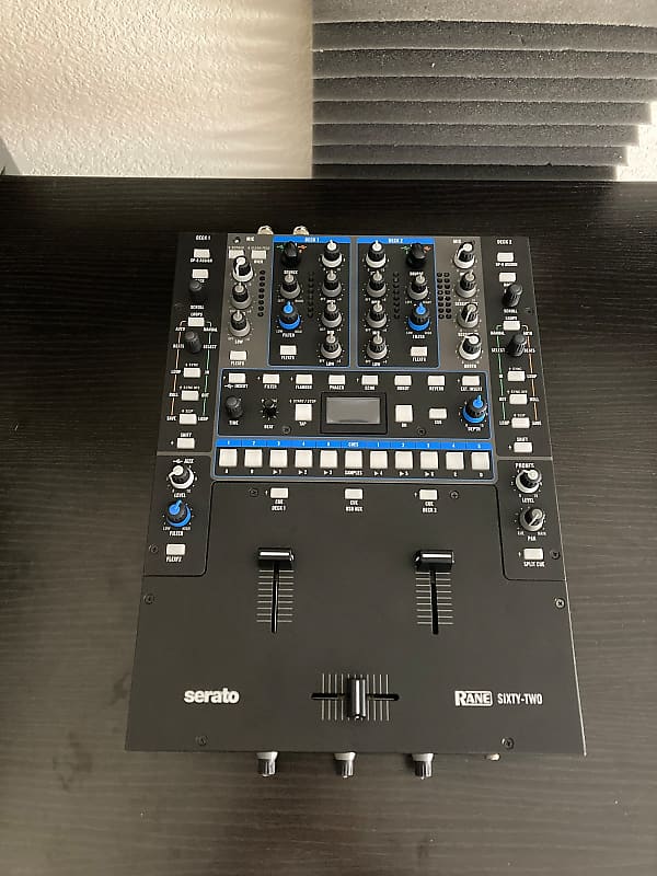 Rane Sixty Two 62 DJ Mixer Reverb
