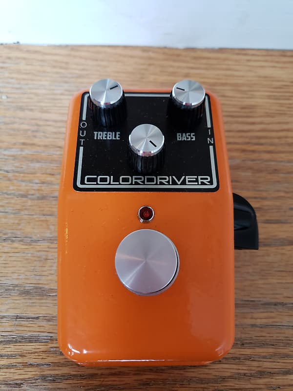 Tru-Fi Colordriver OD/Fuzz 2018 Orange, w/box and manual