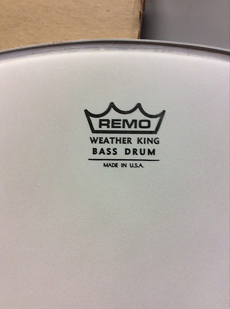 Remo weatherking bass drum new arrivals