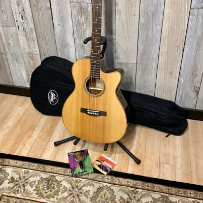 Teton STG100CENT Spruce Cutaway Guitar Acoustic/Electric EXTRAS Help Support Small Business , Thanks image 14