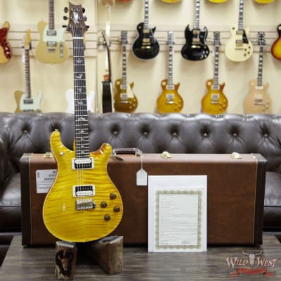 PRS Private Stock #8432 McCarty Trem Semi-Hollow in 25.5'' Scale Brazilian Rosewood Fingerboard Flame Maple Neck Honey Gold image 8