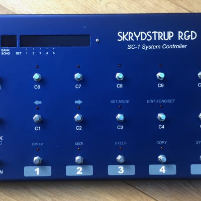 Skrydstrup R&D mr4p 4 parallel midi looper switcher rare style mr5 rjm  sound sculpture morningstar mlc disaster area vinteck one control voodoo  lab lehle Ampete masotti Boss rocktron brunetti providence caveman-audio 