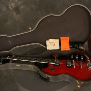 Gretsch ASTRO-JET model 2126 w/original strap, polish cloth, and manual 1965 Red image 15