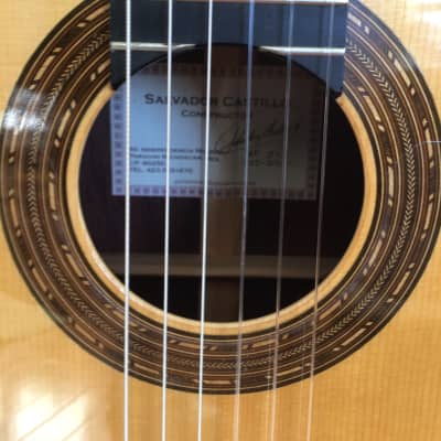 Salvador Castillo Flamenco Guitar Spruce/Cocobolo 2015 French Polish image 5