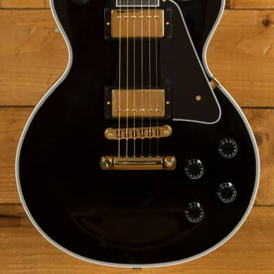 Gibson Custom Les Paul Custom w/Ebony Fingerboard Gloss Ebony image 1