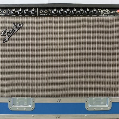 1967 Fender Twin Reverb Amp w/ Case (VIDEO) image 1