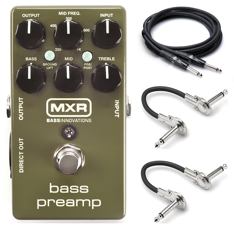 New MXR M81 Bass PreAmp Bass Guitar Effects Pedal Pre Amp | Reverb