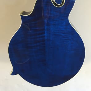 Eastman MD615 Trans Blue with Schertler Pick up image 5
