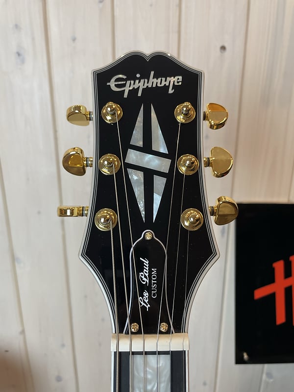 ギター Epiphone Les Paul Custom 2023 Epiphone Les Paul Custom, Ebony | Epiphone