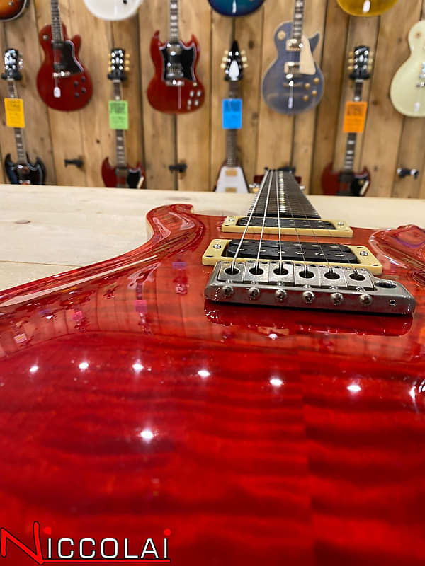 ギター PRS Custom24 10top 20th Anniversary 2005 PRS 20th Anniversary Custom 24 Scarlet Ret 2005 – Chicago Music