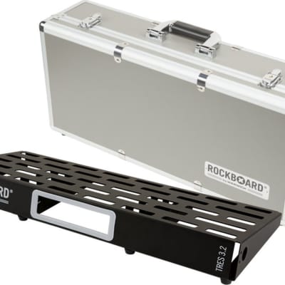 RockBoard DUO 2.2, 2.01' x 5.75 Pedalboard with Touring ABS Case