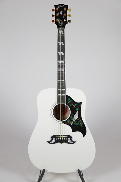 White gibson dove top