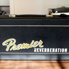 1960's Vintage Premier Reverberation Tube Spring Reverb Unit with Foot Switch Pedal image 6