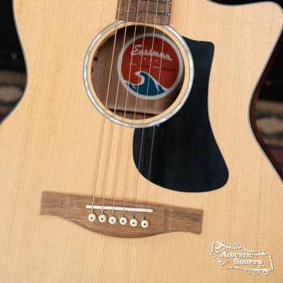 Eastman PCH1-GACE Sitka/Laminated Sapele Cutaway Acoustic Guitar w/ Fishman Pickup #2791 image 2