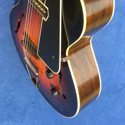 Gibson L-50 1938 Sunburst converted to a Charlie Christian Model with a period pickup image 6