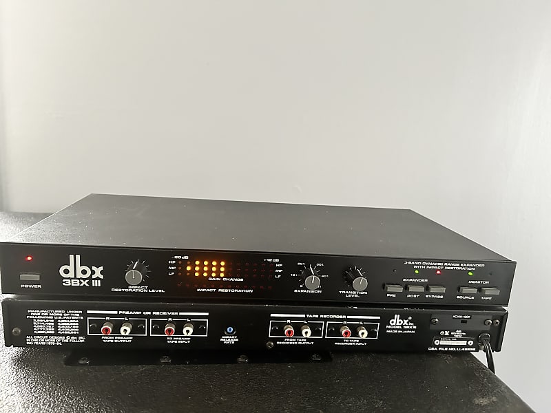 DBX 3BX III EXPANDER W/ IMPACT RESTORATION Reverb