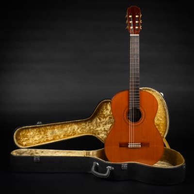 1988 Asturias AST60 - Natural | Vintage Japan Handmade Classical Guitar Cedar Rosewood | Case image 1