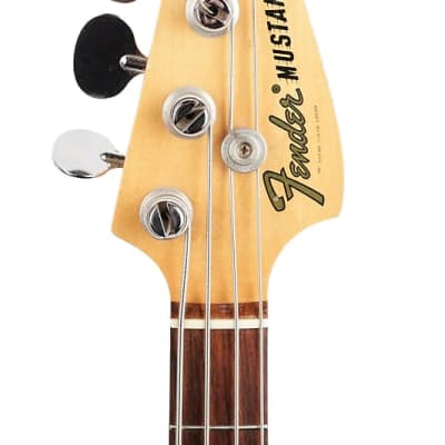 1966 Fender Mustang Bass Daphne Blue image 10