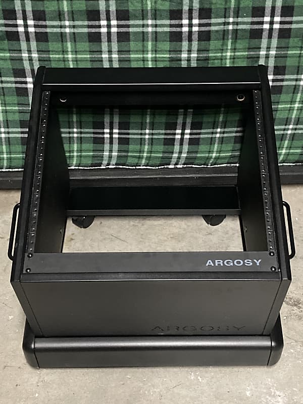 Argosy Rack 'N Roll H10 10U Studio Rack Black Reverb