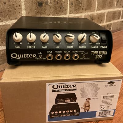Quilter Tone Block 202 Amplifier 200-Watt Guitar Head 2019 - 2020 - Black for sale