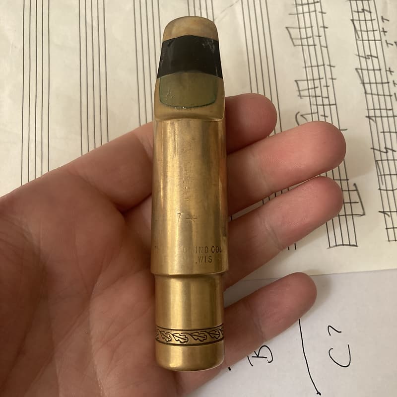 Woodwind Company 7* Tenor Saxophone Mouthpiece (Rare vintage Reverb