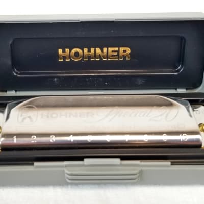 Hohner Progressive Special 20 Harmonica, Key of D Flat, Brand New Pre-Box Packaging image 2