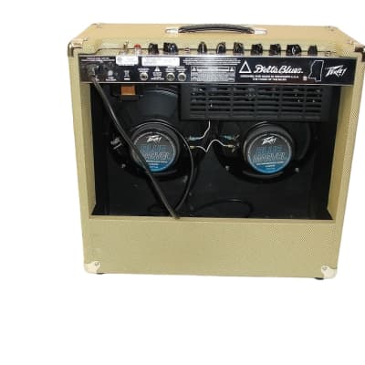 Peavey Delta Blues 210 II 30-watt 2x10" Tube Combo Guitar Amp, Tweed image 6