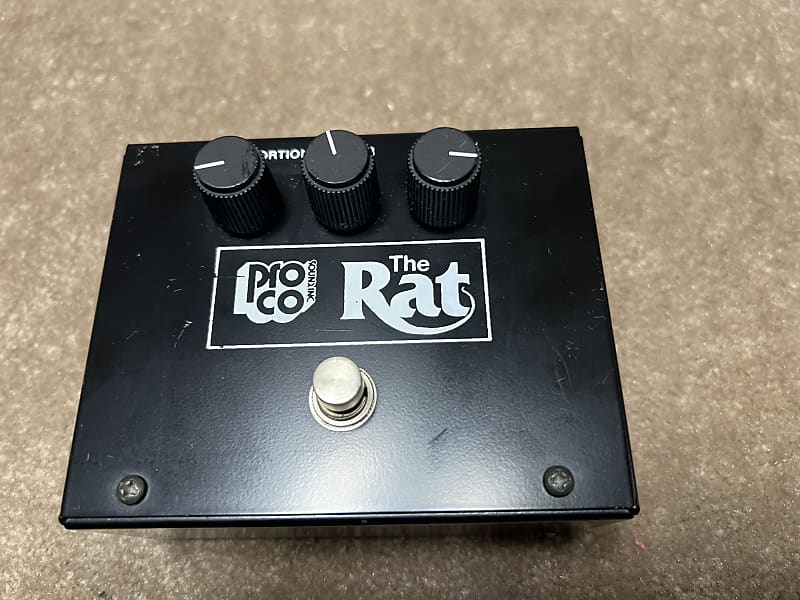ギター Vintage Proco The Rat Large Box ProCo Big Box RAT V2 1981 - 1983 | Reverb Canada