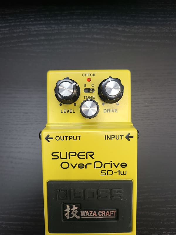 Boss SD-1W Super Overdrive Waza Craft | Reverb Canada