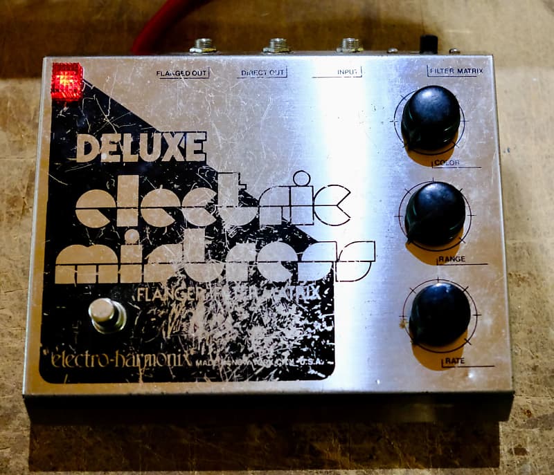 Electro-Harmonix Deluxe Electric Mistress V1 1978 - 1981 - Silver / Black image 1