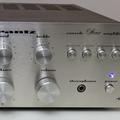 MARANTZ 1060 CHAMPAGNE FACE INTEGRATED AMPLIFIER SERVICED FULLY RECAPPED +MANUAL image 7