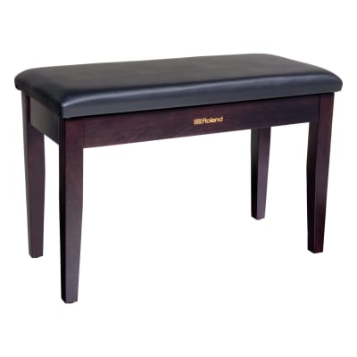 Roland RPB-D100RW Duet Piano Bench with Storage Compartment - Rosewood image 1