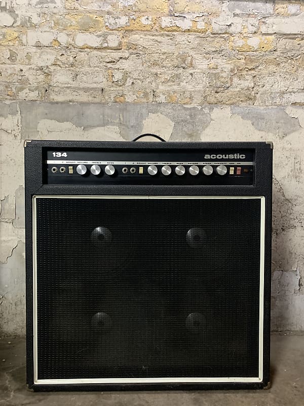 Acoustic 134 vintage 4x10 amplifier 1970s Reverb