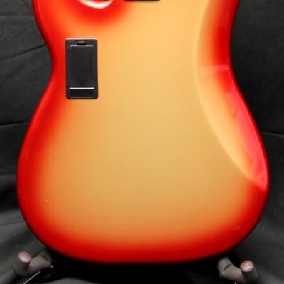 Squier Contemporary Active Precision Bass PH Electric Bass Guitar Sunset Metallic image 3