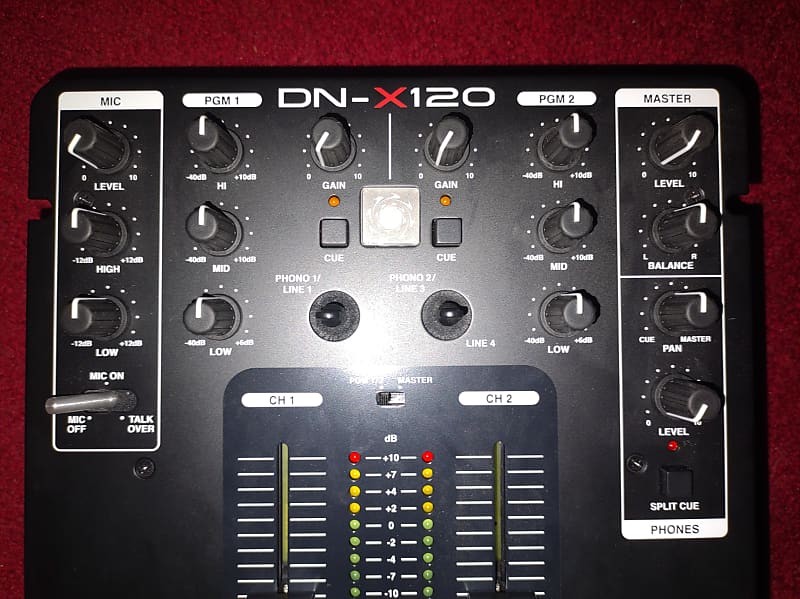 Denon DN-X120 Mixer 2 Chanel DJ Mixer | Reverb