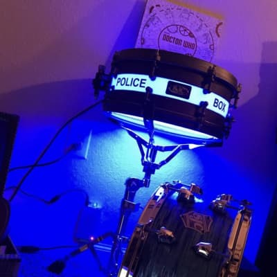 SJC Custom Drums, dr who snare image 2