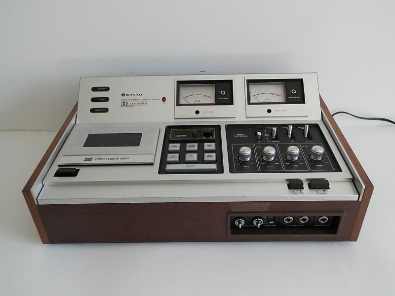 Sanyo Otto RD-4600 2 Head Direct Drive Cassette Recorder Refurbished (1975)  			