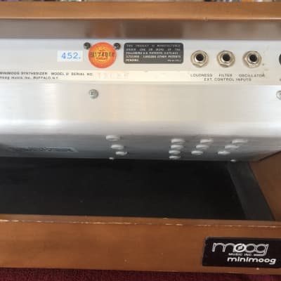 Moog Minimoog Model D 1971 - 1982 + Doepfer Midi MCV4 + Original Manuals Neuer Preis! Billiger in der Qualitaet wird es nicht!(anstatt 9450) image 3