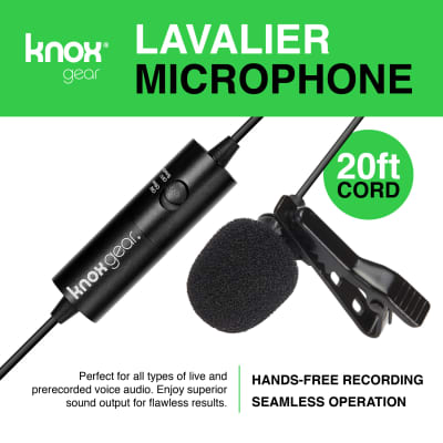 Knox Gear Clip-On Lavalier Microphone image 10