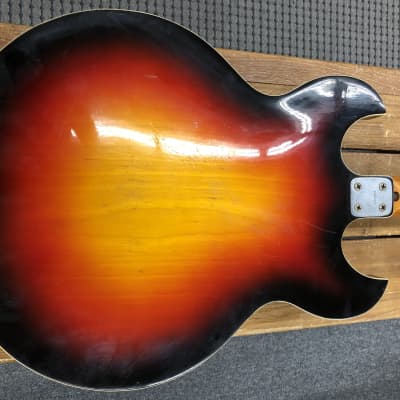Kapa Challenger 60's Sunburst rare 12 string made in USA by Veneman Music image 3
