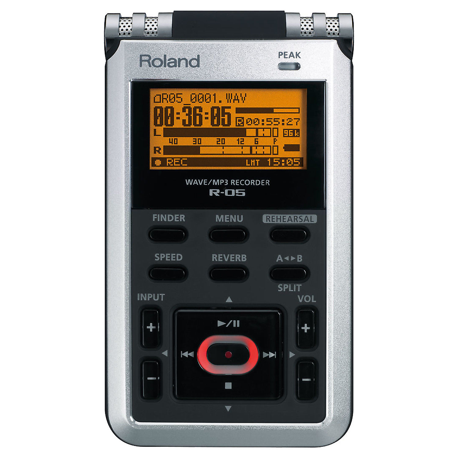 Roland R Portable WAV/MP3 Recorder   Reverb