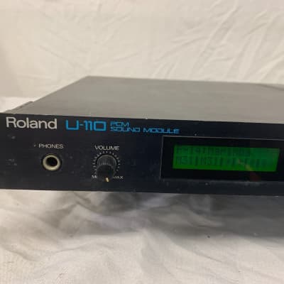 Vintage Roland Japan U-110 PCM Sound Module Working image 2