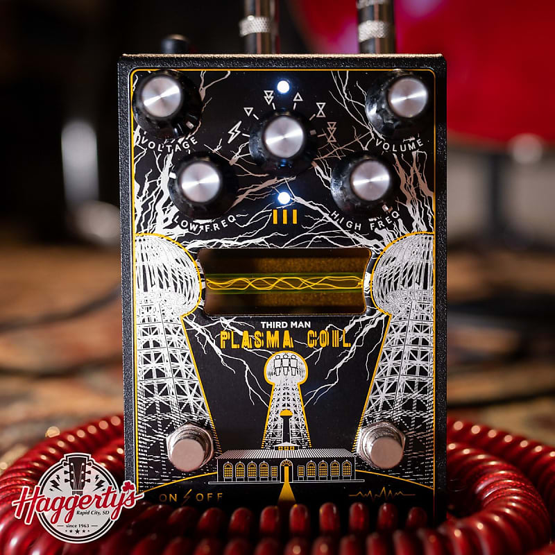 Gamechanger Audio Third Man Records Plasma Coil High Voltage Distortion  Pedal