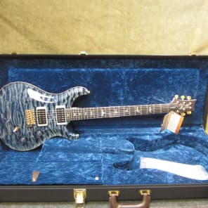 2014 Paul Reed Smith Custom 24 Artist AAAA Quilt Blue Matteo W/ Flame Maple Neck Free US Shipping! image 16
