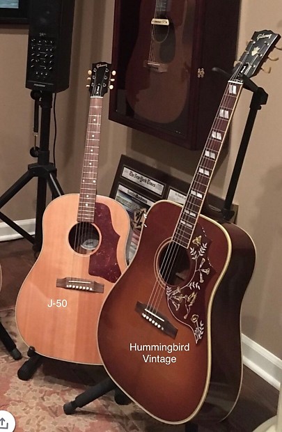 Gibson hummingbird vintage shop 2016